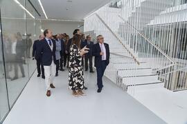 Visita a la nueva facultad de Psicología y Logopedia de la Universidad de Málaga tras su inauguración. Campus de Teatinos. Octubre de 2022