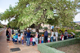 Excursión de la Escuela Infantil Francisca Luque al Jardín Botánico. Campus de Teatinos. Mayo de 2014