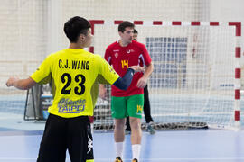 Partido Portugal - China Taipei. Categoría masculina. Campeonato del Mundo Universitario de Balonmano. Antequera. Julio de 2016