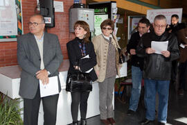 Presentación exposición bibliográfica "León Tolstói. Lúcido fulgor", por el centenario de su fallecimiento. Biblioteca General. Noviembre de 2010