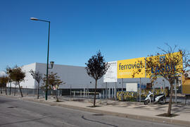 Obras de la nueva Facultad de Psicología. Campus de Teatinos. Diciembre de 2020