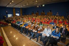 Asistentes a la investidura de Emilia Casas Baamonde como Doctora "Honoris Causa" por la Facultad de Derecho de la Universidad de Málaga. Paraninfo. Noviembre de 2022