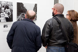 Inauguración de la exposición "Málaga 1963. Una mirada fotográfica a la ciudad de hace 50 años", en la Térmica. Febrero de 2014