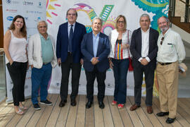 Autoridades. Curso "La verdad de las mentiras". Cursos de Verano de la Universidad de Málaga. Málaga. Julio de 2019