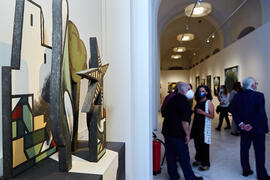 Visita a la exposición "Eugenio Chicano Siempre". Museo de Málaga. Junio de 2021