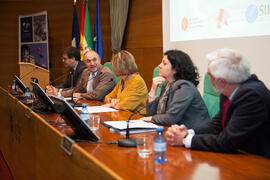 Presentación de la Jornada ASEPUC 'Coste de los servicios universitarios'. Edificio del Rectorado. Mayo 2015