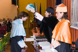 Investidura de nuevos doctores por la Universidad de Málaga. Paraninfo. Diciembre de 2009
