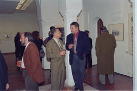 Inauguración de la exposición Astilleros Españoles. Palacio de Buenavista, Málaga. Noviembre de 1993