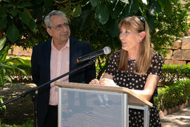 Inauguración de la glorieta Botánicos de la UMA. Jardín Botánico de la Universidad de Málaga. Junio de 2018