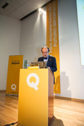 Gerardo García-Ventosa. V Foro Arquia/Próxima 2016: Futuro Imperfecto. Paraninfo. Octubre de 2016