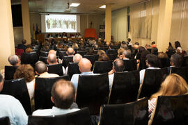 Acto conmemorativo del 50 Aniversario de la Facultad de Económicas. Facultad de Ciencias Económicas y Empresariales. Octubre de 2015