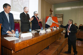 Acto conmemorativo del 50 Aniversario de la Facultad de Económicas. Facultad de Ciencias Económicas y Empresariales. Octubre de 2015