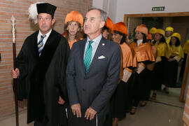 Apertura del Curso Académico 2017/2018 de la Universidad de Málaga. Salón de actos de la Facultad de Turismo. Septiembre de 2017