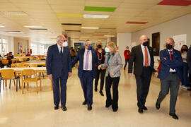 Visita de la Ministra de Economía Nadia Calviño a la Universidad de Málaga. Facultad de Ciencias Económicas y Empresariales. Enero de 2022