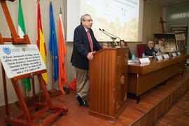 José Ángel Narváez en el acto conmemorativo del 50 Aniversario de la Facultad de Económicas. Facultad de Ciencias Económicas y Empresariales. Octubre de 2015