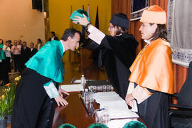 Investidura de nuevos doctores por la Universidad de Málaga. Paraninfo. Diciembre de 2009