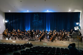 Concierto de Bandas Sonoras de la 30 edición de Fancine de la Universidad de Málaga. Auditorio de la Escuela Técnica de Ingeniería de Telecomunicaciones e Informática. Noviembre de 2020