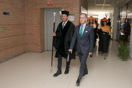 Apertura del Curso Académico 2017/2018 de la Universidad de Málaga. Salón de actos de la Facultad de Turismo. Septiembre de 2017