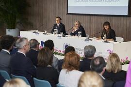 Intervención de María Isabel Hombrados. Inauguración la nueva Facultad de Psicología y Logopedia de la Universidad de Málaga. Campus de Teatinos. Octubre de 2022
