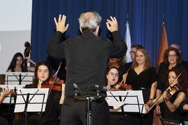 Ensemble Málaga Camerata. Solemne Acto de Apertura del Curso Académico 2022/2023 de las Universidades Andaluzas. Escuela Técnica Superior de Ingeniería Informática y Telecomunicaciones. Septiembre de 2022