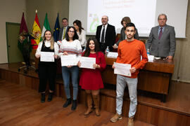 Entrega de premios del IX y X Reto Gestalentum. Facultad de Ciencias Económicas y Empresariales. Diciembre de 2019