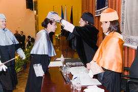 Investidura de nuevos doctores por la Universidad de Málaga. Paraninfo. Diciembre de 2009