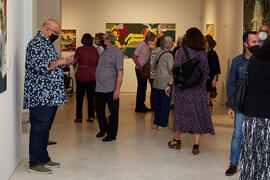 Visita a la exposición "Eugenio Chicano Siempre". Museo de Málaga. Junio de 2021