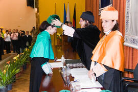 Investidura de nuevos doctores por la Universidad de Málaga. Paraninfo. Diciembre de 2009