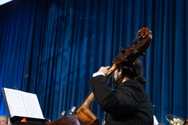 Concierto de Bandas Sonoras de la 30 edición de Fancine de la Universidad de Málaga. Auditorio de la Escuela Técnica de Ingeniería de Telecomunicaciones e Informática. Noviembre de 2020