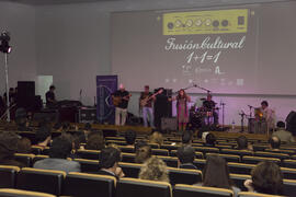 Presentación de videoclip y concierto del taller "1+1 Fusión Cultural Atalaya, 2ª Fase" por la Universidad de Málaga. Paraninfo. Abril de 2010