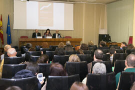 Conferencia de Cristina Narbona. XI Jornadas Andaluzas de Enseñanza de Economía. Facultad de Ciencias Económicas y Empresariales. Febrero de 2018