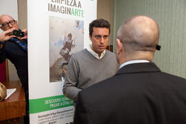 José Luis Vázquez y Eugenio Luque. II Jornadas Uniworking: Emprendimiento, Creatividad e Innovación. Facultad de Ciencias Económicas y Empresariales. Diciembre de 2014