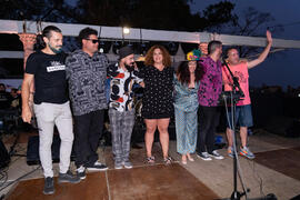 Concierto de Julia Martín. Festival solidario en los Baños del Carmen. Cursos de Verano de la Universidad de Málaga. Málaga. Julio de 2019