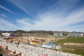 Construcción de la nueva Facultad de Psicología. Campus de Teatinos. Marzo de 2018