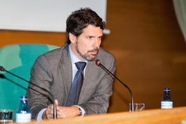 Encuentros con Cultura: Manuel Alcántara. Edificio del Rectorado. Marzo de 2013