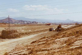 Obras del Campus de Teatinos. Junio de 1988