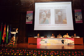 Ponencia de Antonio Cuesta. Panel de Expertos. 3º Congreso Internacional de Actividad Físico-Deportiva para Mayores de la Universidad de Málaga. Palacio de Ferias y Congresos de Málaga. Marzo de 2009