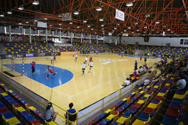Partido Universidad de Akdeniz - Universidad de Málaga. Categoría femenina. Campeonato Europeo Universitario de Balonmano. Antequera. Julio de 2017