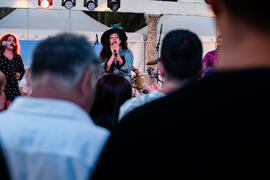 Concierto de Julia Martín. Festival solidario en los Baños del Carmen. Cursos de Verano de la Universidad de Málaga. Málaga. Julio de 2019