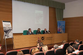 Inauguración de la exposición "Málaga, una visión panorámica". Rectorado. Diciembre de 2007