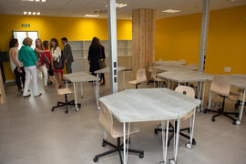Visita a las instalaciones de 'Link by UMA-ATECH' tras su inauguración. Edificio 'The Green Ray'. Abril 2015