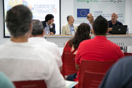 Mesa redonda. Curso "Patrimonio y Turismo Cultural". Cursos de Verano de la Universidad de Málaga. Vélez Málaga. Julio de 2018