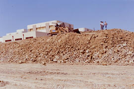 Obras del Campus de Teatinos. Junio de 1988