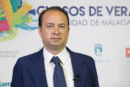 Ramón Herrera. Curso "Influencers, camino al éxito". Cursos de verano 2018 de la Universidad de Málaga. Marbella. Julio de 2018