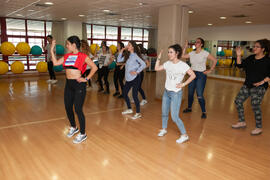 Actividades deportivas. Jornada de Puertas Abiertas de la Universidad de Málaga. Complejo Polideportivo Universitario. Abril de 2016