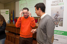 Demostración de realidad aumentada y Google Glass. II Jornadas Uniworking: Emprendimiento, Creatividad e Innovación. Facultad de Ciencias Económicas y Empresariales. Diciembre de 2014