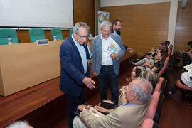 Momento previo. Acto de clausura. Cursos de Verano de la Universidad de Málaga. Málaga. Julio de 2019