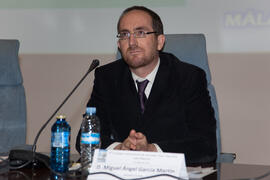 Miguel Ángel García Martín. Panel de expertos del 4º Congreso Internacional de Actividad Físico-Deportiva para Mayores. Escuela Técnica Superior de Ingeniería Informática y Telecomunicaciones. Marzo de 2011
