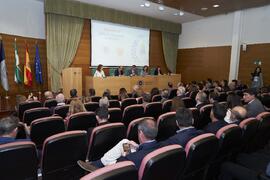 I Premios del Aula de Economía y Deporte de la Universidad de Málaga. Edificio del Rectorado. Febrero de 2024