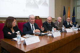 Presentación del libro "Recordando a 3 maestros". Facultad de Ciencias Económicas y Empresariales. Noviembre de 2018